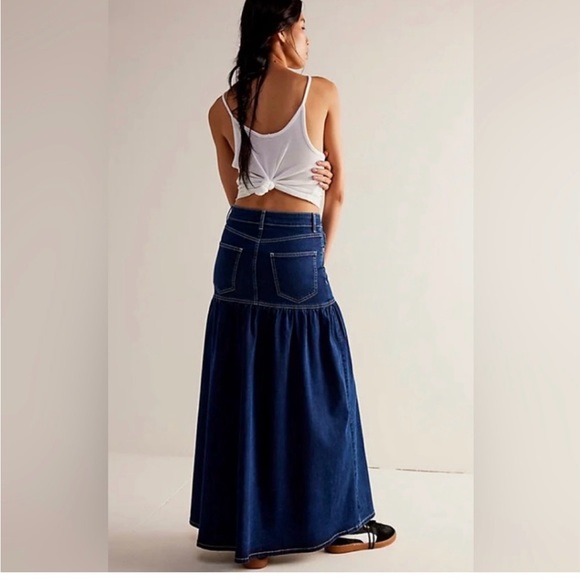 Free People We The Free Jordan Maxi Skirt - Picture 4 of 5
